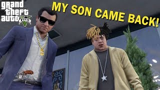 MY FAMILY BACK AND ANNOYING  FUNNY GTA 5 STORYMODE GAMEPLAY 22 [upl. by Waverly]