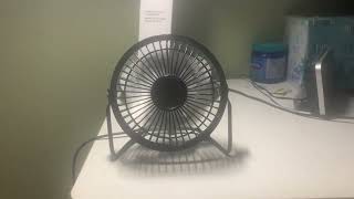 Mainstays 4” USB Fan [upl. by Lekcar]