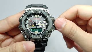 Cara Setting Jam Tangan Casio GShock GWGB10001A  GWGB10003A  GWGB10001A4 [upl. by Marchese415]