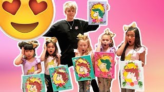 EVERLEIGH AND AVA HAVE A SECRET VALENTINE WITH CARSON LUEDERS [upl. by Aynod]