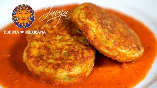 Tortitas de Chayote con Queso sin Capear [upl. by Astrid523]