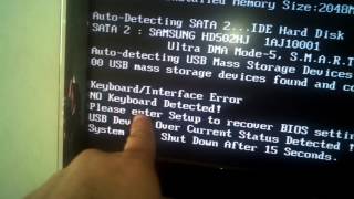 usb device over current status detected  Solution via jumper [upl. by Carlynn]