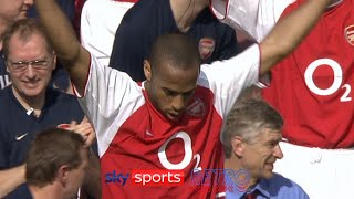 The moment when Arsenal became the Invincibles [upl. by Alicirp]