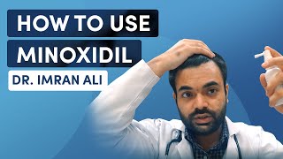 How To Use Minoxidil  Hair Regrowth  Skin Diaries [upl. by Yemane826]