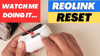 Reolink Argus 2E Reset  Quick Video [upl. by Luemas671]