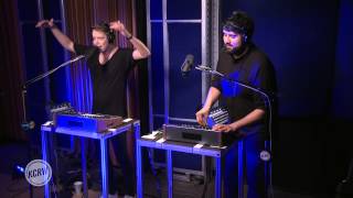 Digitalism performing quotSecond Chancequot Live on KCRW [upl. by Mohammed]