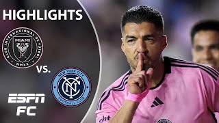 Inter Miami vs NYCFC  MLS Highlights  ESPN FC [upl. by Ivett550]