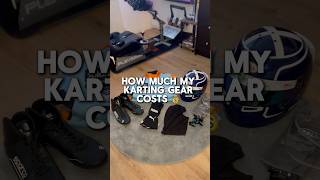 How much my Karting gear costs gokartracing f1 gokart gokarts karting howto kartlife gopro [upl. by Bannerman467]