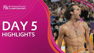 Day Five Highlights  European Athletics Championships  Roma 2024 [upl. by Yuu]