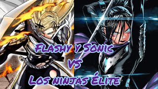 One Punch Man Capitulo 198 Review  Sonic y Flashy vs los Ninjas elite [upl. by Ydnat]