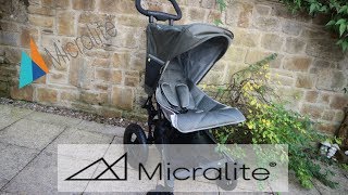 MICRALITE FASTFOLD STROLLER  MICRALITE  UNBOXING amp REVIEW [upl. by Adnovay]