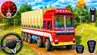 Mountain Heavy Cargo Truck simulator Driver  Indian Offroad Truck Driving  android gameplay [upl. by Nomael574]