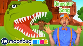 Dinosaur Song Blippi  Jurassic TV  Dinosaur Videos for Kids [upl. by Ahsian]