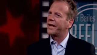 Kiefer Sutherland interview part 1 [upl. by Ladew]