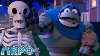 Halloween Trick or Treat Special  ARPO The Robot  Funny Kids Cartoons  Kids TV Full Episodes [upl. by Einittirb]