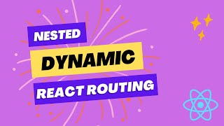 Dynamic Nested Routing in React  Same Component Different Route React  React Router DOM  React [upl. by Nolur942]