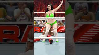 Rey Mysterio vs Female Wrestler WWE Smackdown Highlights [upl. by Yzdnil]