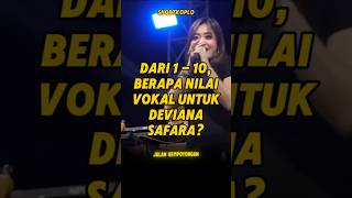 juri online berapa skor untuk deviana safara 😍 dangdut dangdutkoploterbaik shortkoplo [upl. by Asenaj]