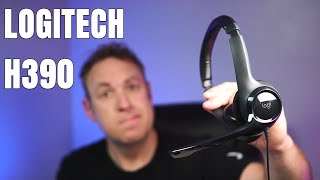 This Logitech H390 Wired Headset is great for work from home [upl. by Adrianne]