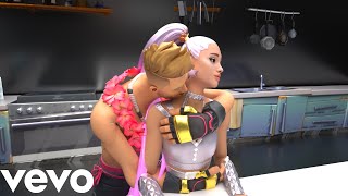 Ariana Grande  positions Official Fortnite Animation Music Video  Fortnite Tour Rift Event [upl. by Anecuza]