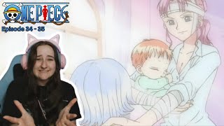 Meeting Bellemere  One Piece Episodes 3435 Reaction [upl. by Balduin313]