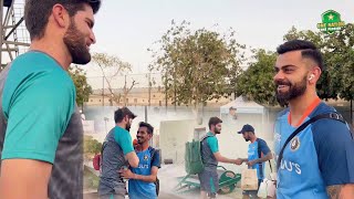 Shaheen Shah Afridi Meet Virat Kohli Chahal KL Rahul and Rishabh Pant  PCB  MA2L [upl. by Taima609]