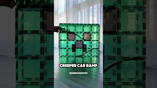 Minecraft Creeper  Magnetic Tiles  Car Ramp minecraft creeper magnetictiles carramp [upl. by Loma]