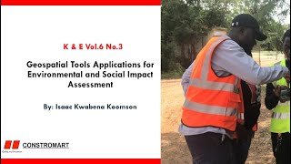 Geospatial Tools Applications for Environmental and Social Impact Assessment [upl. by Salene989]