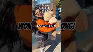 Won Donkey Kong yay foryou viralshort basketball seaworldsandiego [upl. by Rambow]