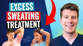 Doctor explains EXCESS SWEATING TREATMENT hyperhidrosis [upl. by Kcolttam]