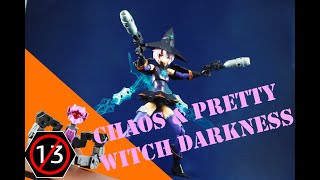 Stopmotion Model Review 004  Megami Device 081 Chaos amp Pretty Witch Darkness [upl. by Attenna]