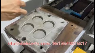 cheap silicone wristband making machine [upl. by Peterec]