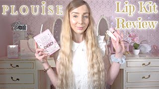 PLOUISE Lip Conditioner amp Lip Oil Kits Review ♡ ZoeyGlitter [upl. by Weinhardt]