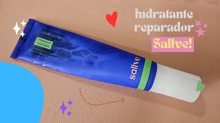 hidratante reparador sallve [upl. by Nyltiak845]