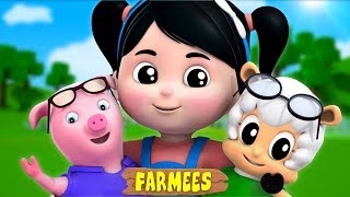 Chubby Cheeks  Nursery Rhymes  Kids Songs  Childrens rhymes by Farmees [upl. by Enuahs]