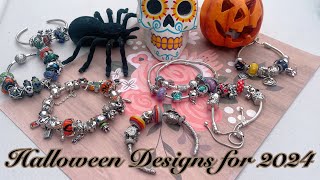 My Halloween Designs for 2024 PANDORA Elfbeads Moress Charms amp More ✨👻🎃 [upl. by Selfridge550]