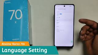 Realme narzo 70x 5g Language Change  Realme narzo 70x Language Settins Change Language In Realme [upl. by Ortrude]