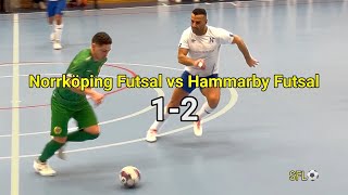 Norrköping Futsal vs Hammarby Futsal 12 playoffs futsal goals highlights sweden topleague [upl. by Ellita]