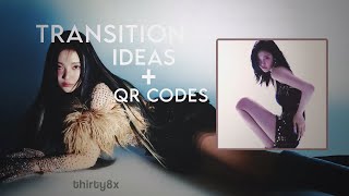 TRANSITION IDEAS 2  VIDEO STAR QR CODES [upl. by Enal]