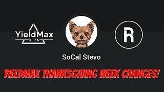 YIELDMAX WONT PAY ON THANKSGIVING WEEK  YIELDMAX amp ROUNDHILL DIVIDEND ETFS [upl. by Rafaela]