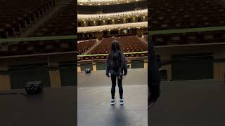 Annie sound check in Vegas Ellie Rose National Tour 2223 Original Cast ♥️☀️🐾 [upl. by Orsa239]