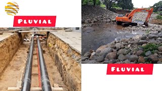 LA DIFERENCIA ENTRE PLUVIAL amp FLUVIAL [upl. by Krell998]