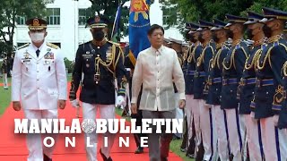 Arrival honors of President Ferdinand Marcos Jr at Malacañang Palace [upl. by Strep]