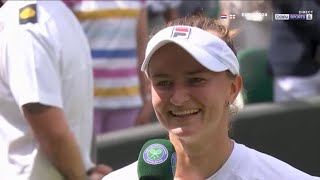 Wimbledon Tennis Coverage  Barbora Krejcikova set to face Elena Rybakina  Paolini vs Vekic [upl. by Aloisius]