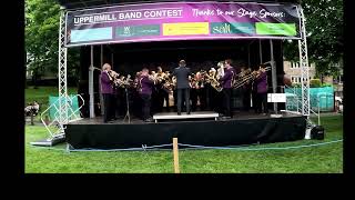 Delph Brass Band Ravenswood Whit Friday 2024 Uppermill [upl. by French]