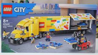 LEGO City 60440 LEGO Delivery Truck – LEGO Speed Build Review [upl. by Sito]