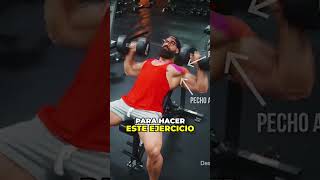 ESTO trabaja pecho hombro y tríceps al mismo tiempo gym [upl. by Ihsakat]