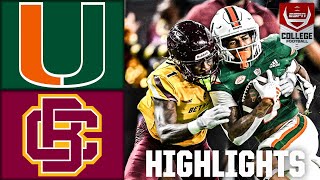 BethuneCookman Wildcats vs Miami Hurricanes  Full Game Highlights [upl. by Kutzer438]