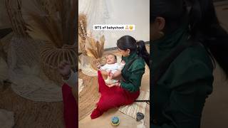 Struggles behind the baby shoot 🫣😱baby shoot kayachitrabymridul youtubeshorts cutebaby bts [upl. by Nyl]