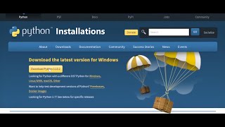 How to download and install Python in windows 1011 64 bit OS [upl. by Anuat]